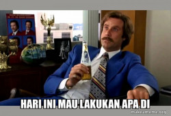 Ron Burgundy - boy that escalated quickly
