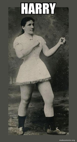 Overly Manly Woman