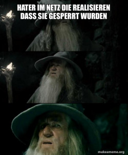 Confused Gandalf