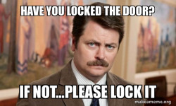 Ron Swanson : I am a Simple Man