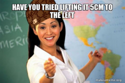 Scumbag Teacher