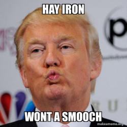 Donald Trump Kissing