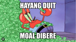 Mr Krabs Money