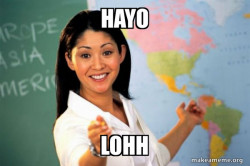 Unhelpful High School Teacher