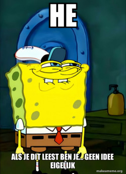 SpongeBob Grin