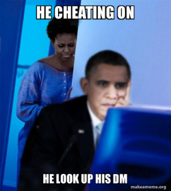 Redditor Obama's Wife