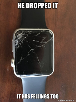 Broken Apple Watch