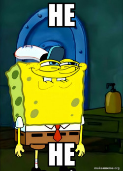 SpongeBob Grin