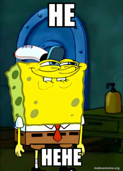 SpongeBob Grin