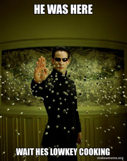 Neo Stopping Bullets