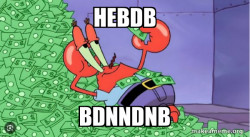 Mr Krabs Money