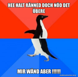 Socially Awesome Awkward Penguin