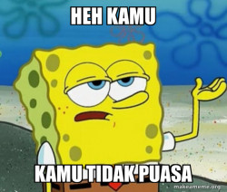 Tough SpongeBob