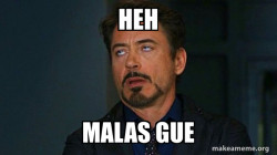 Tony Stark Eye Roll