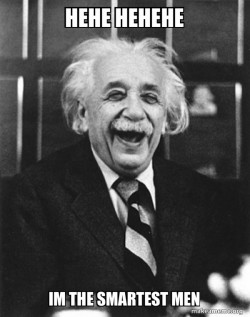 Laughing Albert Einstein