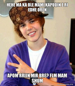 Scumbag Justin Bieber