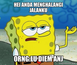 Tough SpongeBob