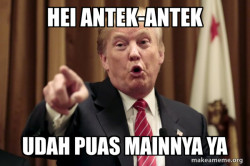Donald Trump Says