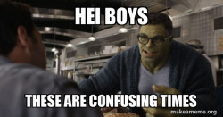 Hulk - These are Confusing Times