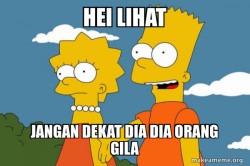 Bart and Lisa Chat