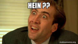 Sarcastic Nicholas Cage