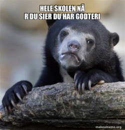 Confession Bear