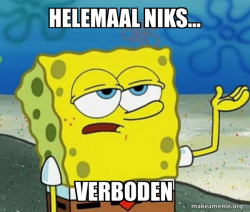 Tough SpongeBob