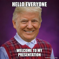Bad Luck Trump
