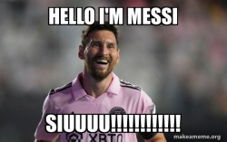 Happy Messi