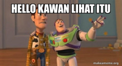 Buzz and Woody (Toy Story) Meme