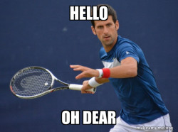 Sudden Clarity Djokovic