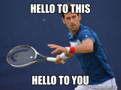 Sudden Clarity Djokovic