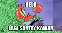 Mr Krabs Money