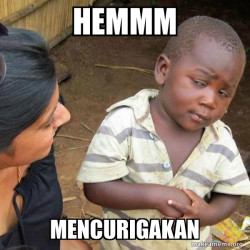Skeptical Third World Kid