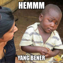 Skeptical Third World Kid