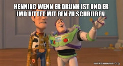 Buzz and Woody (Toy Story) Meme