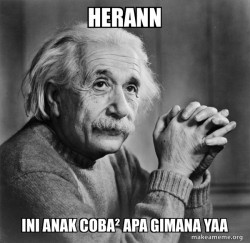 Serious Albert Einstein