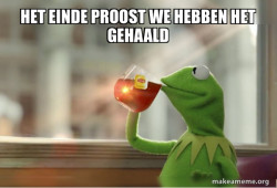 Kermit Drinking Tea