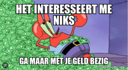 Mr Krabs Money