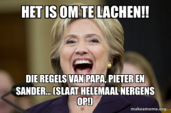 Hillary Clinton Laughs