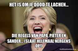 Hillary Clinton Laughs