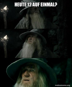 Confused Gandalf