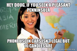 Unhelpful High School Teacher