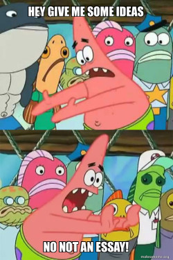 Push It Somewhere Else Patrick
