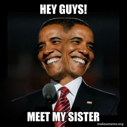 Two Faced Obama