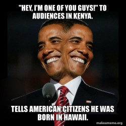 Two Faced Obama