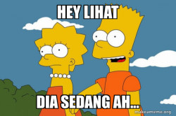 Bart and Lisa Chat