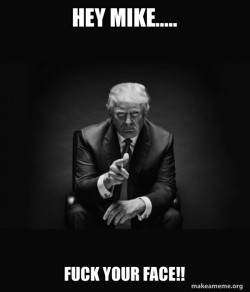 Trump Sitting In Chair - I Am In Their Way