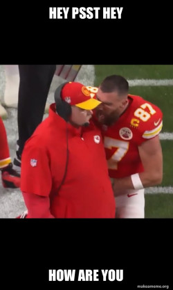 Travis Kelce and Coach