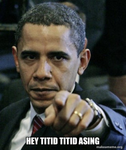 Angry Obama